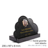 Plaque funéraire marbre-noir 21 Plaquedeces.fr